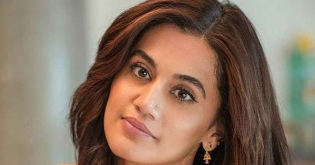 Taapsee Pannu said this while remembering the incident of being rejected from saree advertisement-compressed