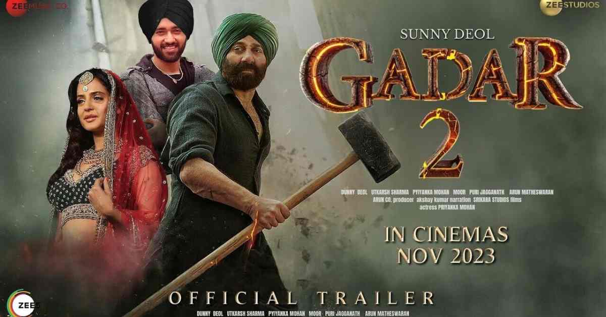 Gadar 2 Box Office Collection Finally, Tara Singh's Pathaan Koronda, Sunny Deol's Gadar 2 becomes the highest grossing film in Hindi, know how much is the collection-compressed